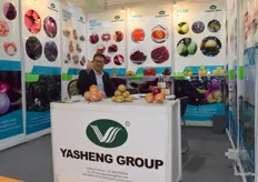 Mr Mayu from Gansu Yasheng International Trading Co., Ltd. The company has its own production base, exports a wide variety of fruits and vegetables from Gansu, China.